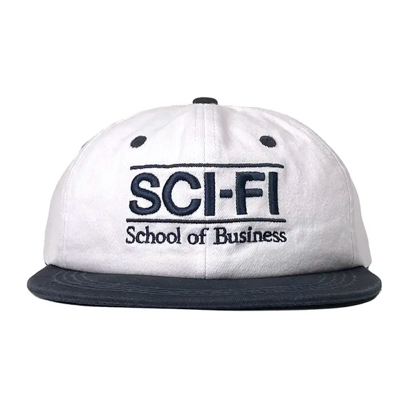Sci-Fi Fantasy School Of Business Hat - White