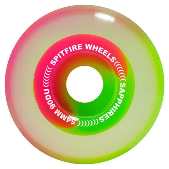 Spitfire 90D Sapphire Neon Skateboard Wheels