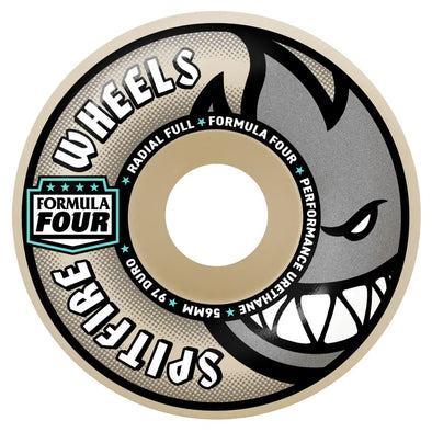 Spitfire Formula Four 97a Radial Full Skateboard Wheels