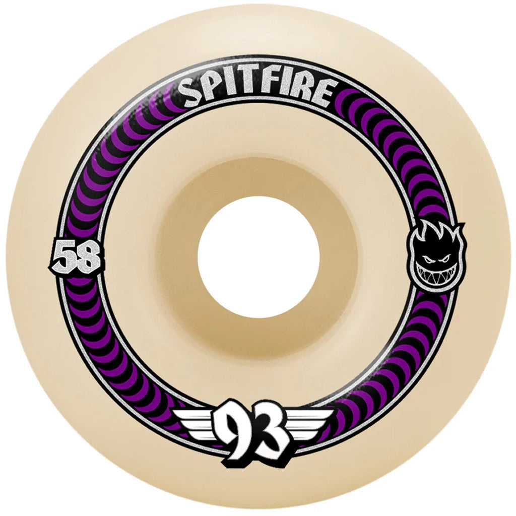 Spitfire Formula Four Classic 93a Skateboard Wheels – No Comply
