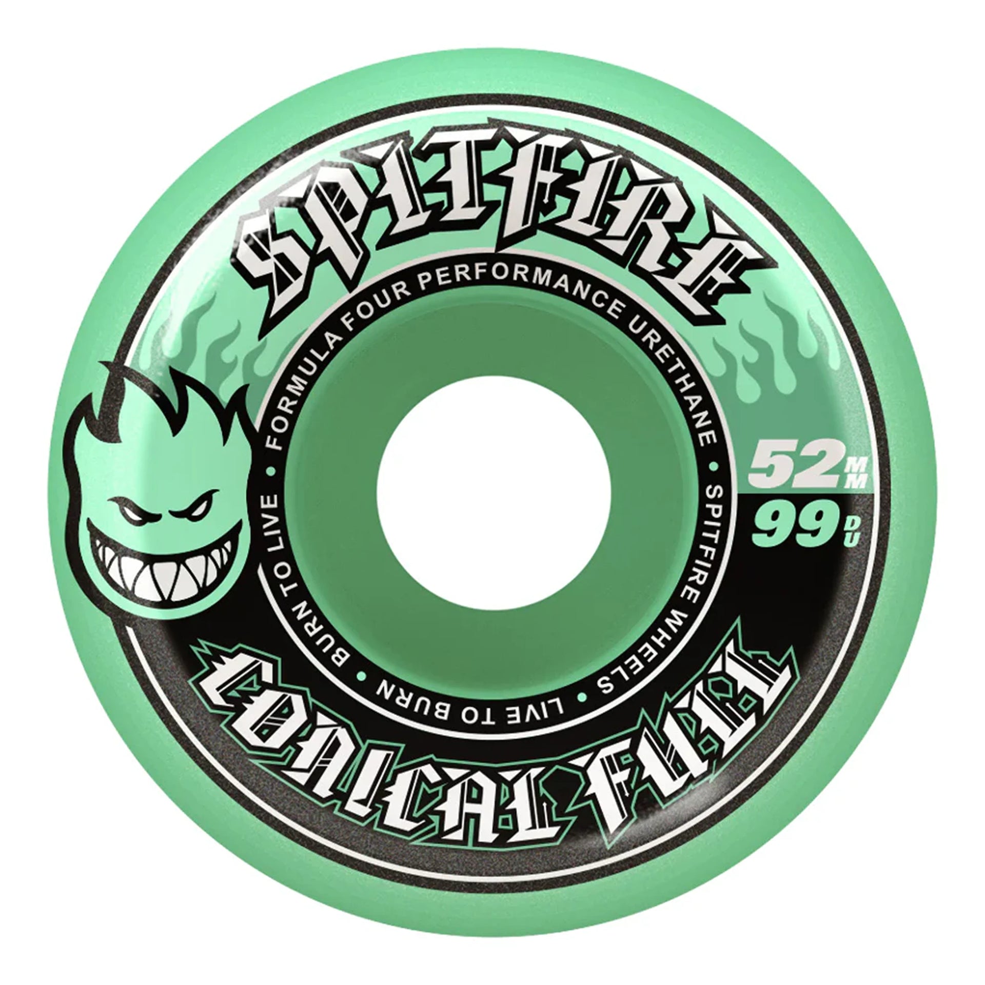 Spitfire Formula Four Conical Full 99a 스케이트보드 휠 | No-Comply