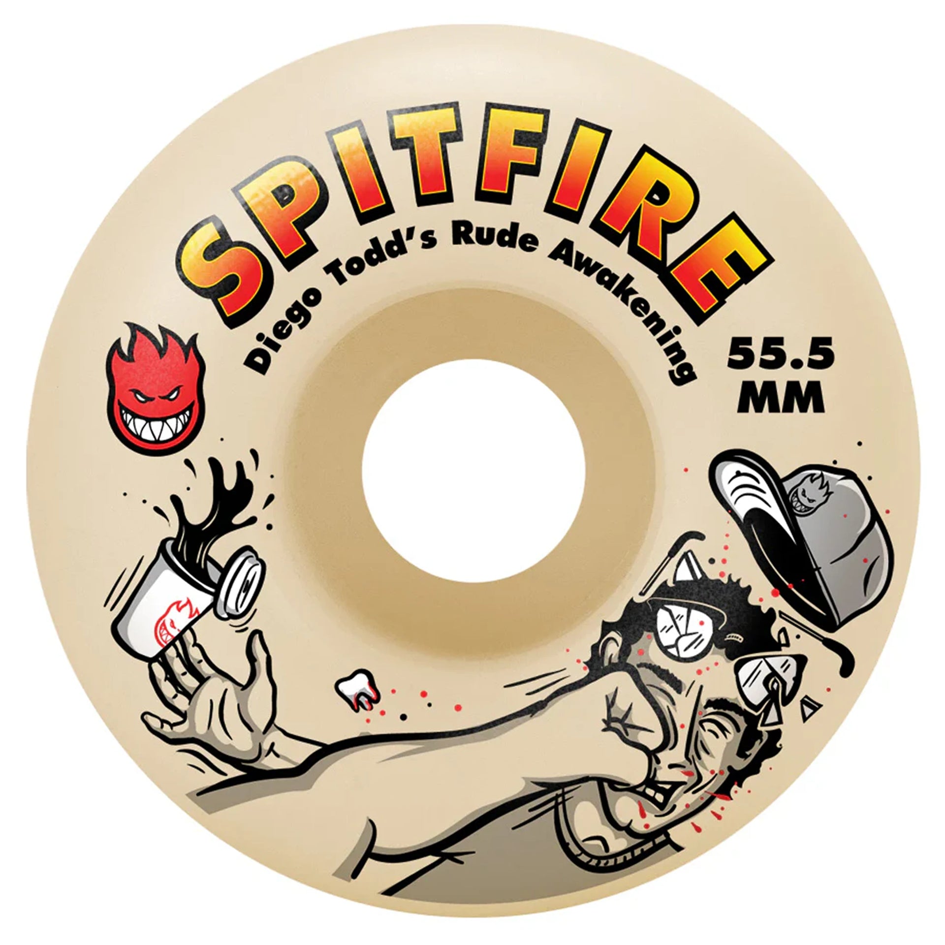 Spitfire Formula Four 99a Zion Cosmic Classic 56mm Skateboard