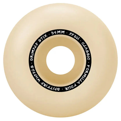 Spitfire x Grimple Stix Formula Four 99a Grimple Furry Classic Skateboard Wheels