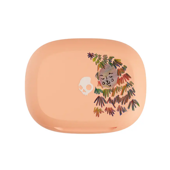 Skullcandy x Nora Smokin' Buds True Wireless Earbuds - Peach