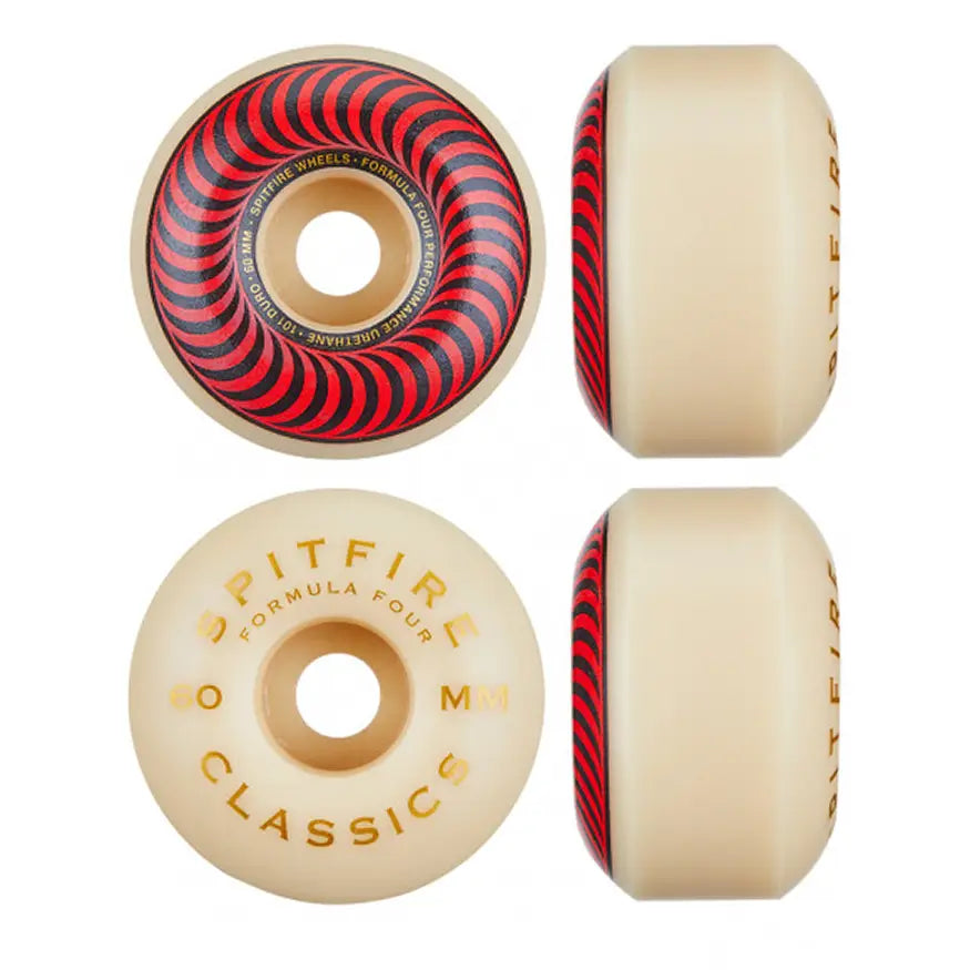 Spitfire Formula Four 101a Classic Skateboard Wheels – No