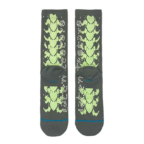 Stance x LNS Crew Socks - Charcoal