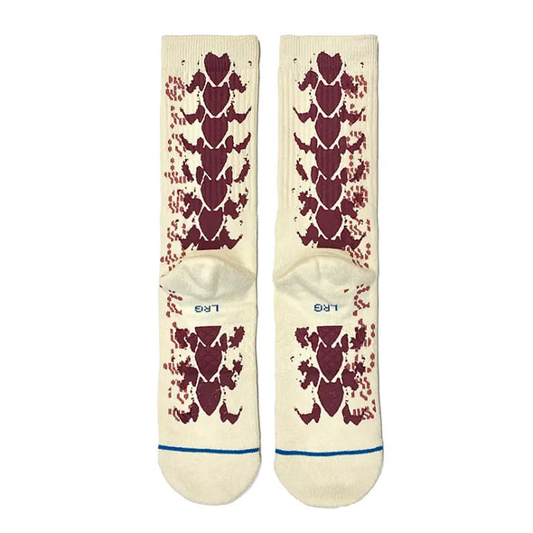 Stance x LNS Crew Socks - Off White