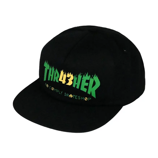 Gorra No-Comply X Thrasher Negra