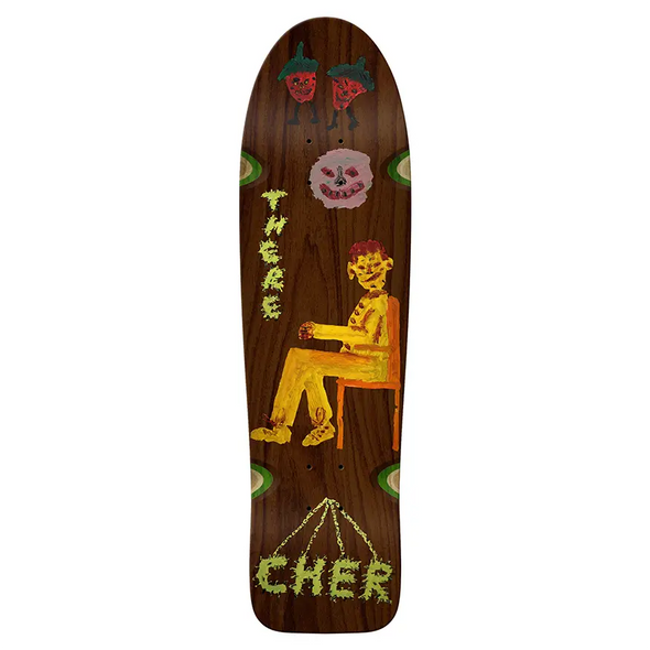 There Skateboards Cher Get Off My Case Deck 8.67
