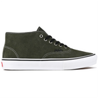 Obsidian Fern Vans Skateboarding Skate Authentic Mid skateboard sneaker on a white background
