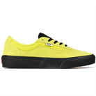 Fluro Lime Vans Skateboarding Skate Curren Caples pro model skateboard sneaker with a black midsole on a white background