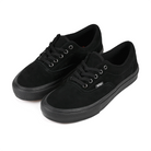 A pair of Black Vans Skateboarding Skate Era sneakers on a white background