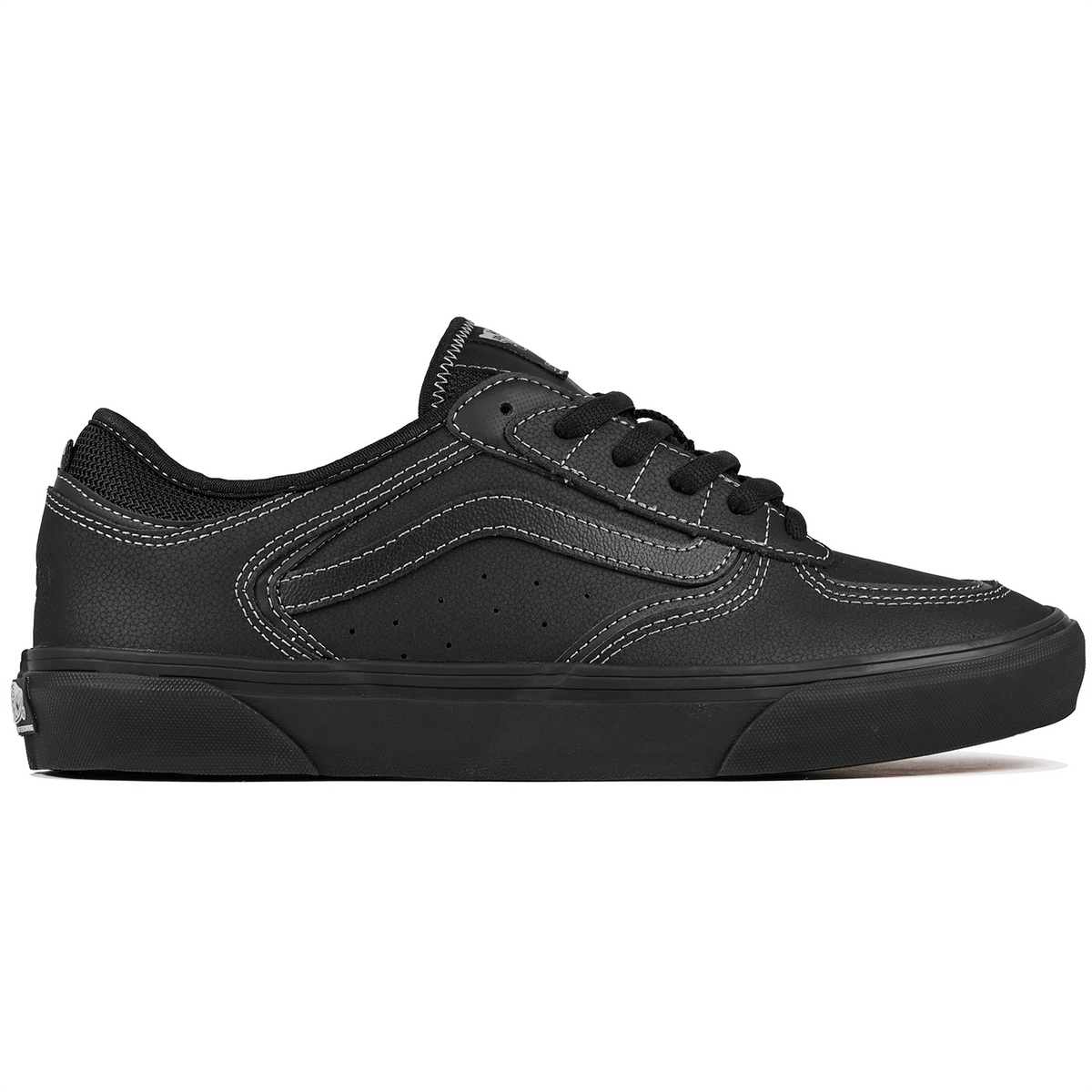 Vans Skate Rowley Skateboarding Shoe Black/Black | Pro Skate Shoes