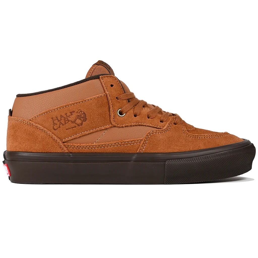 Vans Skate Half Cab Skateboarding Shoe - Brown/Gum | Pro Skate