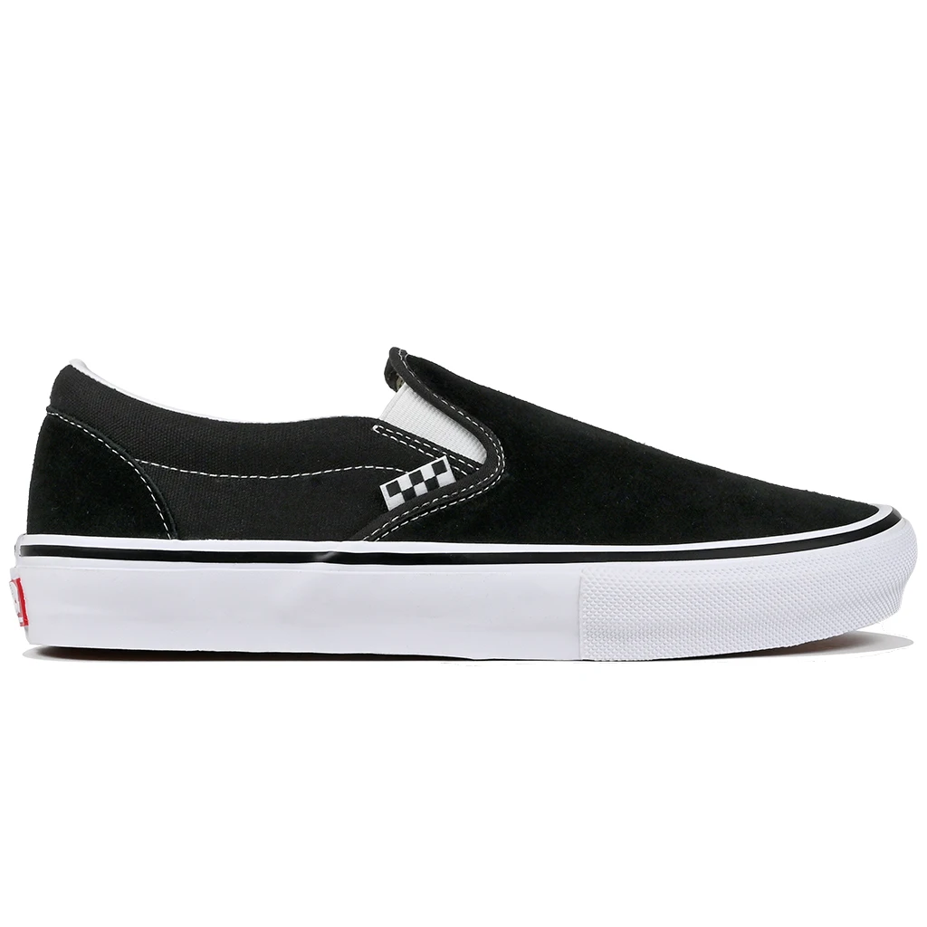 Vans Skate Slip-On Skateboarding Shoe - Black/White | Skate  display picture 1