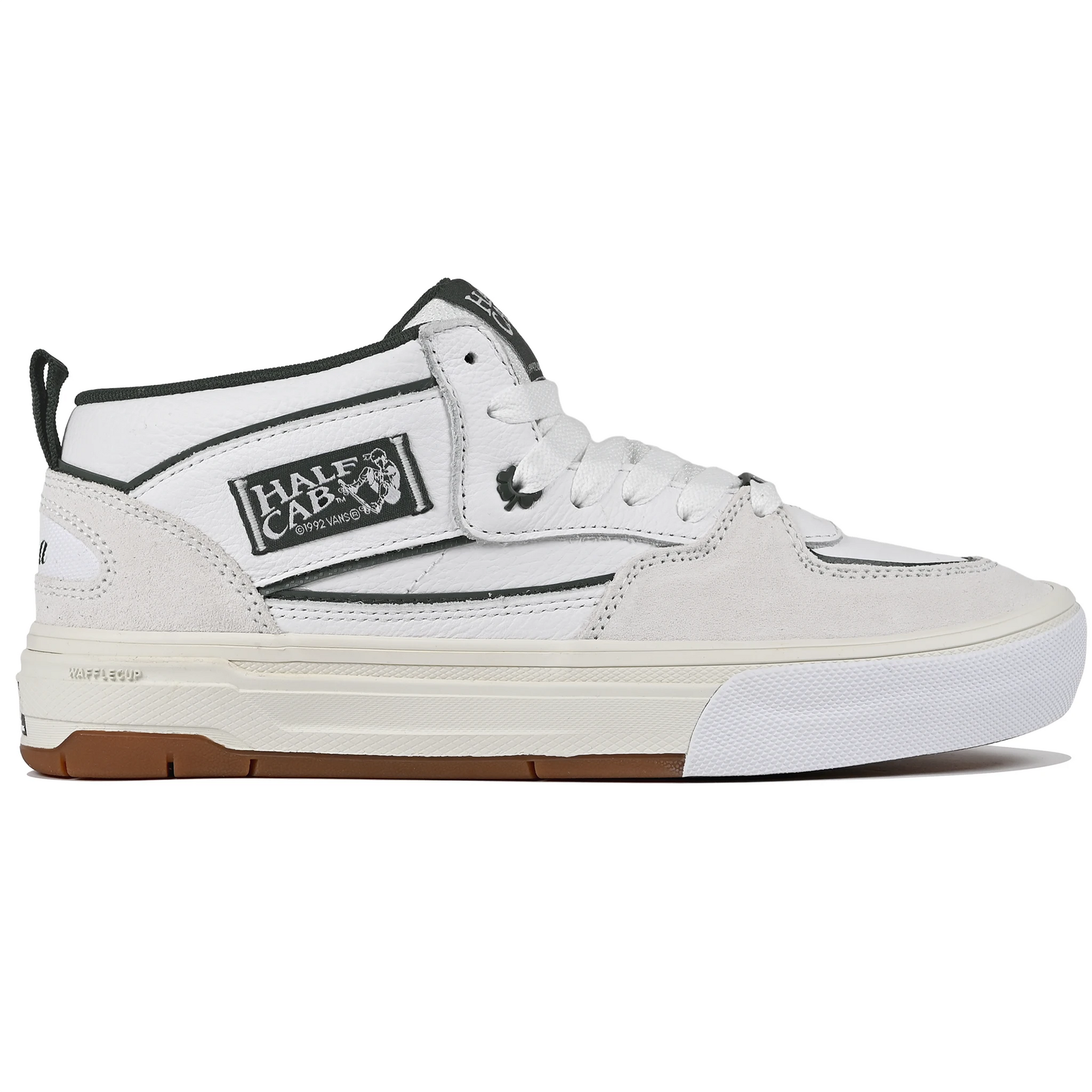 Vans Skate Half Cab Wafflecup Skateboarding Shoe - White | No