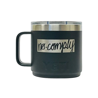 Yeti x No-Comply Rambler 14oz Mug 2.0 - Black
