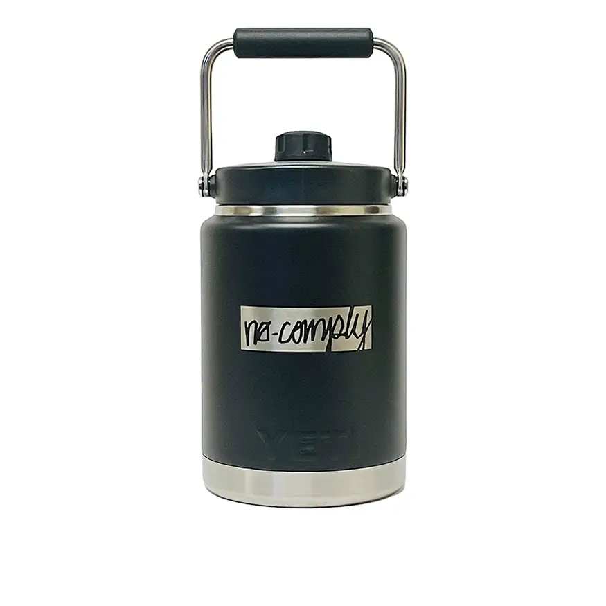 YETI Rambler Half Gallon Jug in Stainless Steel