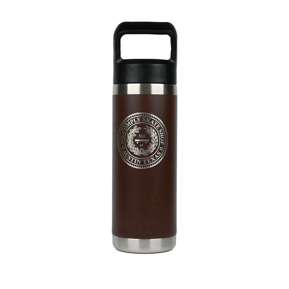 Yeti x No-Comply Rambler 18oz Straw Bottle - Brown