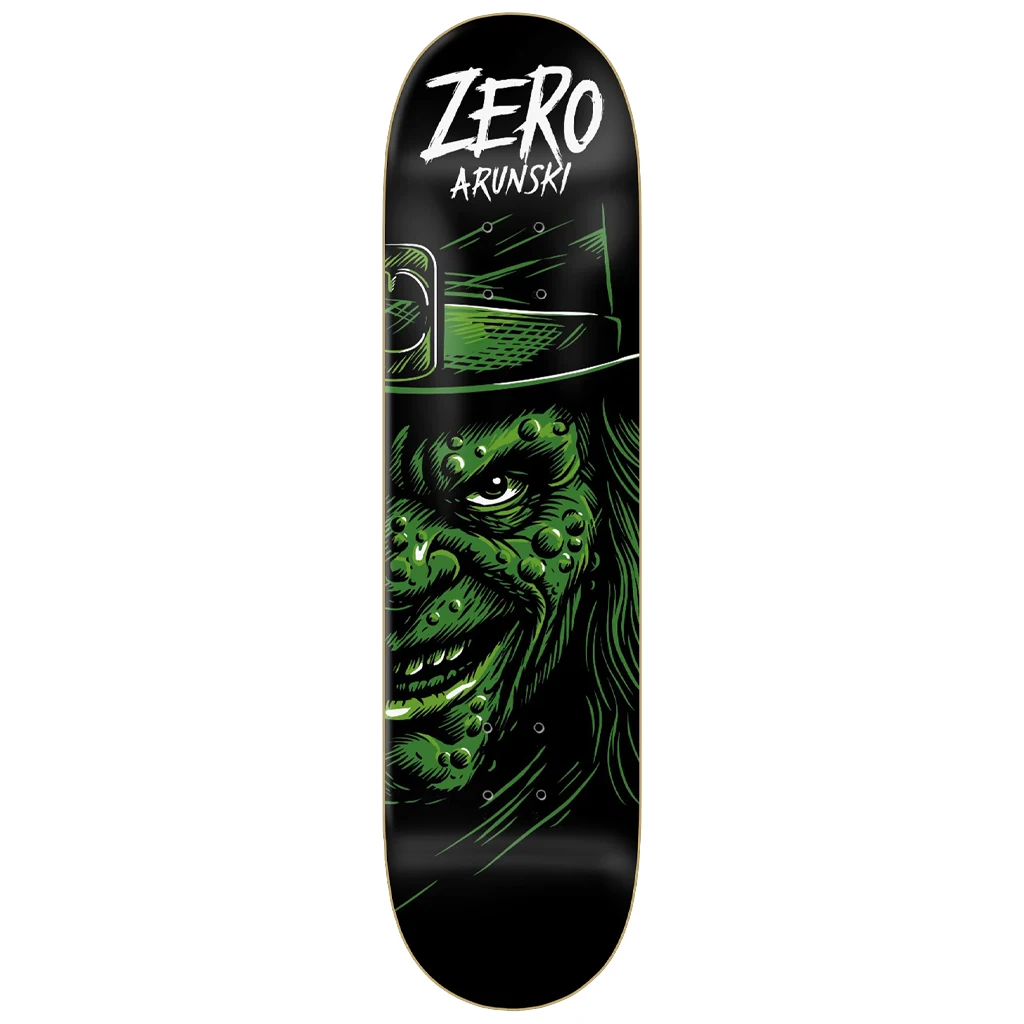 Zero Skateboards Arunski Dragon Deck 8.5 - Pro Model – No Comply