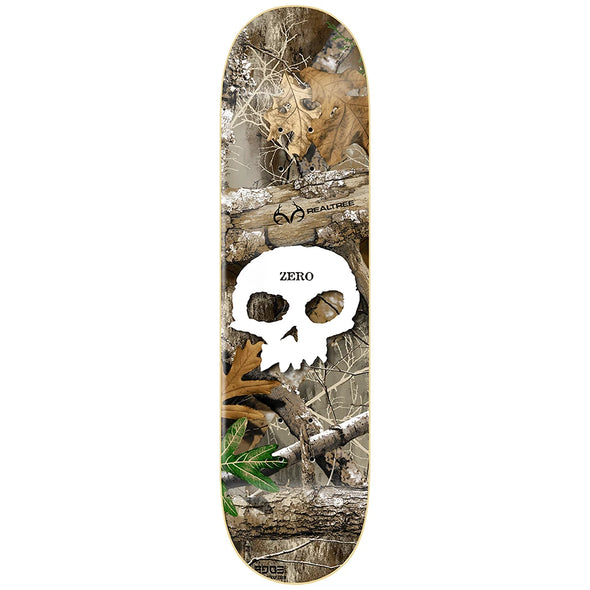 Tabla Zero Skateboards Sweet Leaf Single Skull 8.0