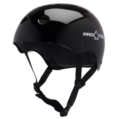 Casco de skate Pro-Tec Classic - Negro brillante