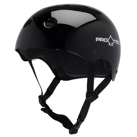 Casco de skate Pro-Tec Classic - Negro brillante