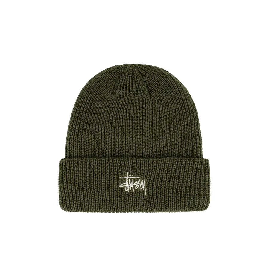 stussy white beanie