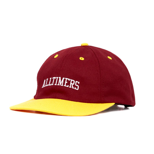 Gorra Alltimers Skateboards City College - Burdeos