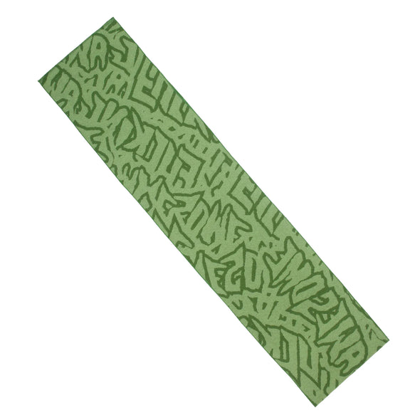 Fucking Awesome Sticker Stamp Scarf - Green