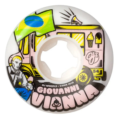 OJ Wheels 54mm Giovanni Vianna Elite Hardline 101a Skateboard Wheels