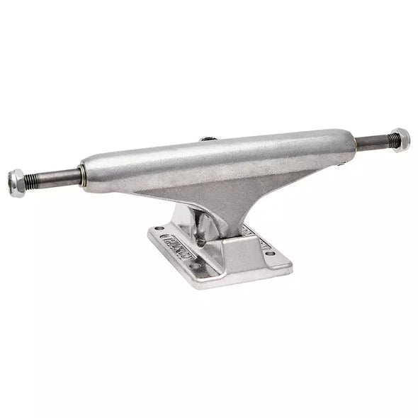 Independent polished silver skateboard truck available at No-Comply Skate Shop in Austin, TX