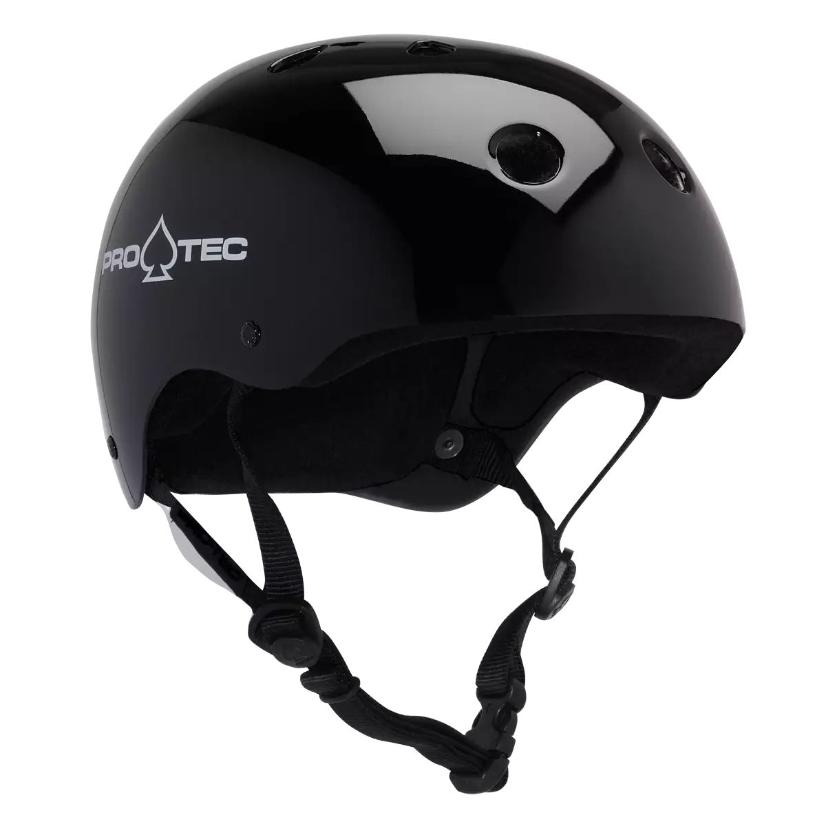 Casco de skate Pro-Tec Classic - Negro brillante