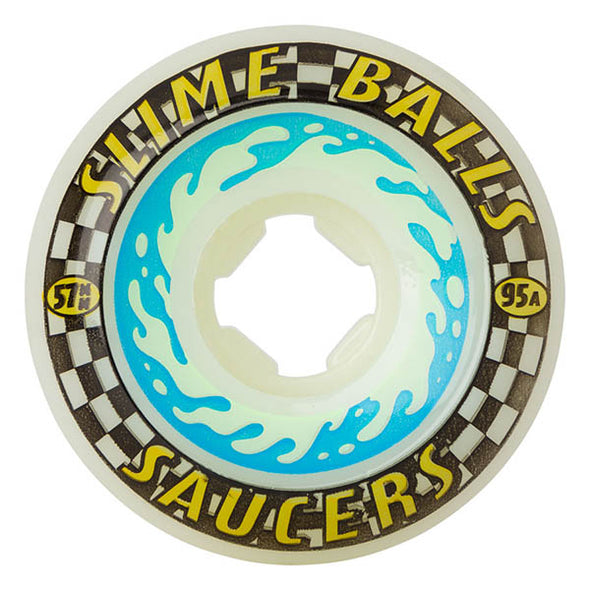 Slime Balls Saucers 95a Skateboard Wheels