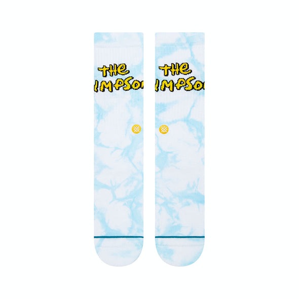 Stance x Simpson's Intro Socks - White