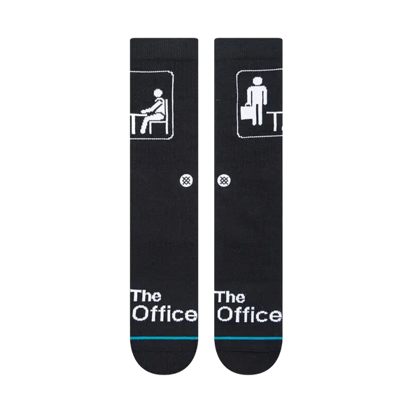 Stance x The Office Intro Socks - Black