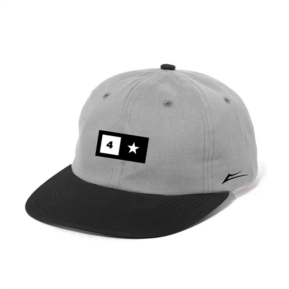 Lakai x Fourstar Bar Logo Polo Hat - Grey