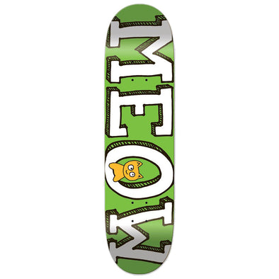 Meow Skateboards Logo Deck 8.25