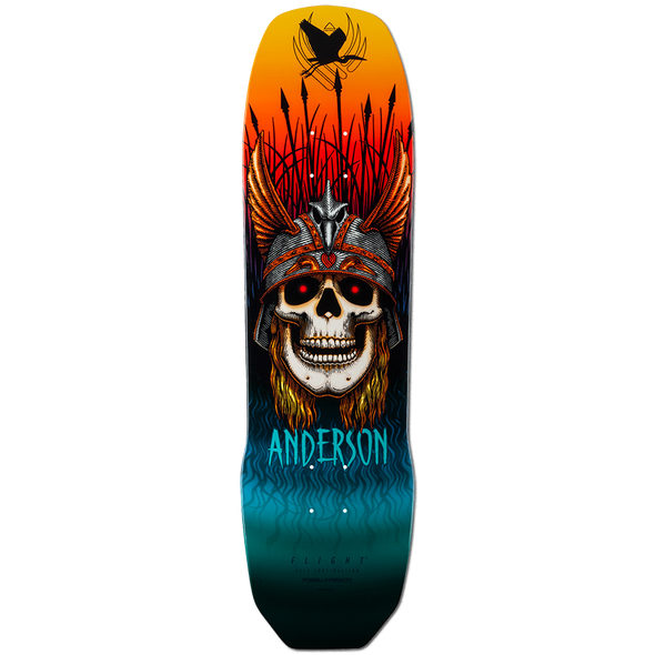Powell Peralta Skateboards Andy Anderson Heron Flight Deck 8.45
