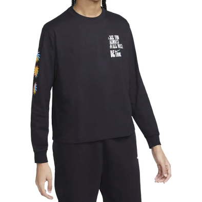 Nike SB Be True Skate Long Sleeve Shirt - Black
