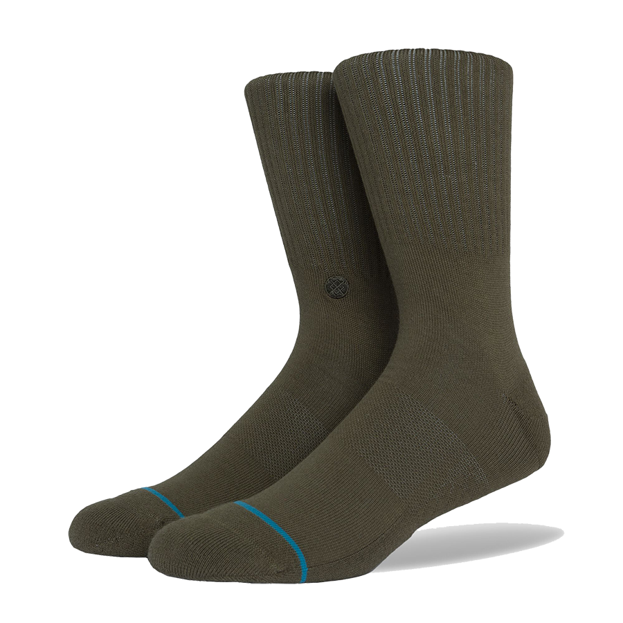 Stance Icon Crew Socks - Green