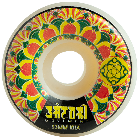 Satori Wheels Mandala Conical 101a Skateboard Wheels