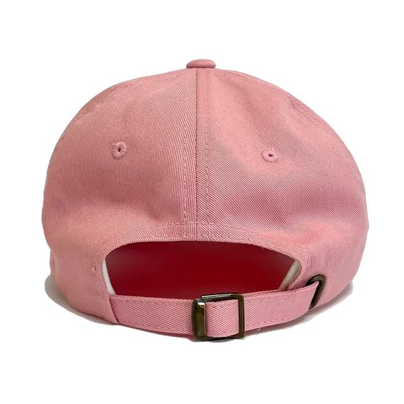 No-Comply Script Box Logo Dad Hat - Pink