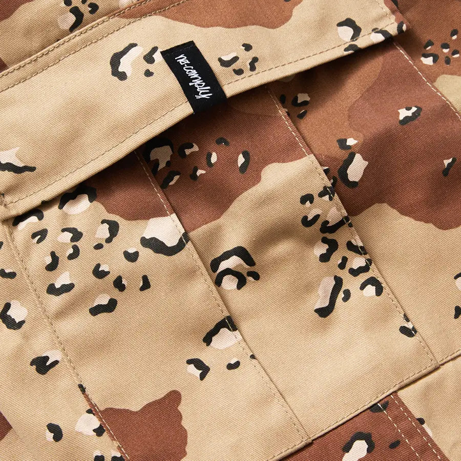 No-Comply Cargo Skate Pants - Desert Camo