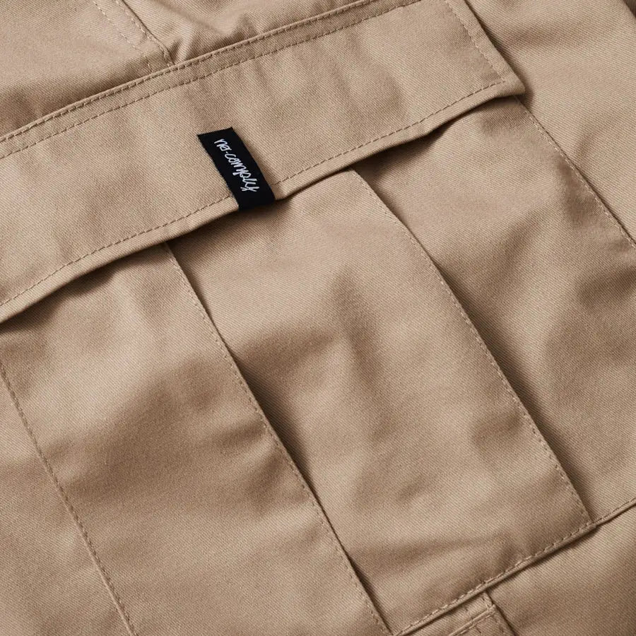 Pantalones cargo No-Comply - Caqui