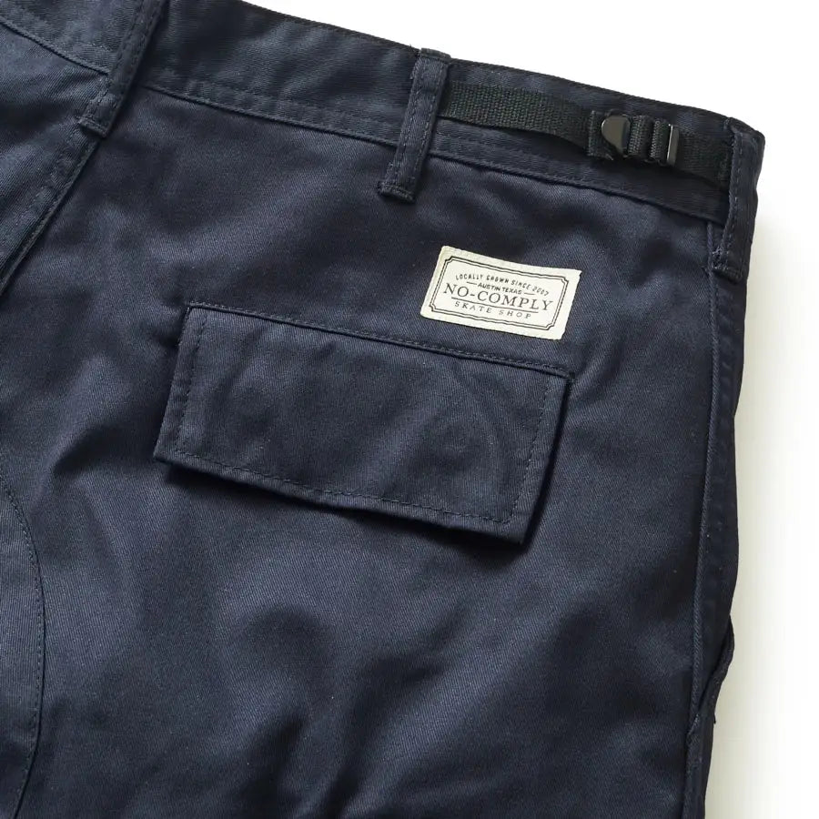 No-Comply Cargo Skate Pants - Midnight Navy