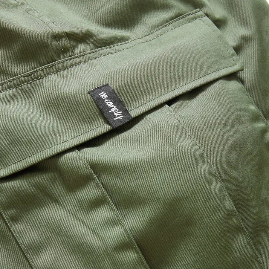 No-Comply Cargo Skate Pants - Olive