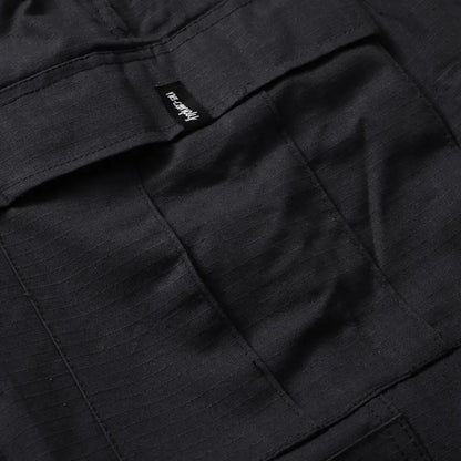 No-Comply Rip Stop Cargo Skate Pants - Black