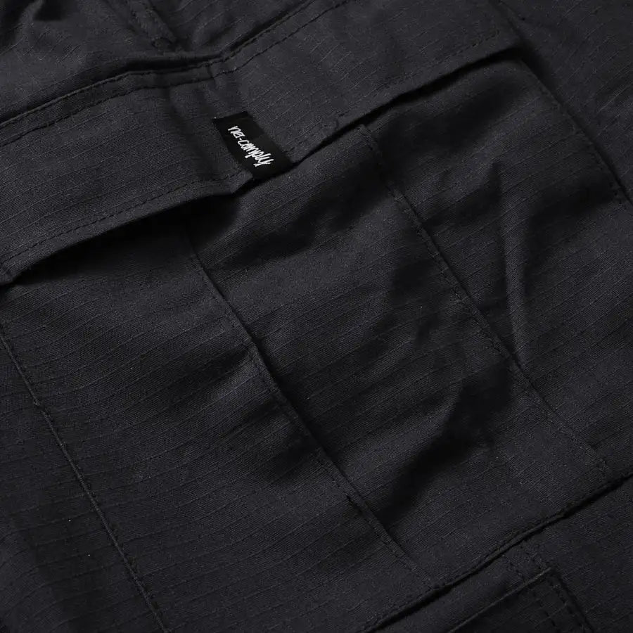 No Comply Rip Stop Cargo Pants Black No Comply Skateshop
