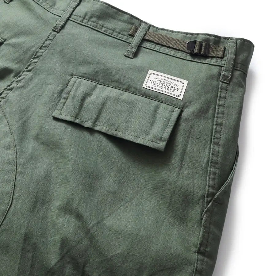 Pantalones cargo No-Comply Rip Stop - Oliva